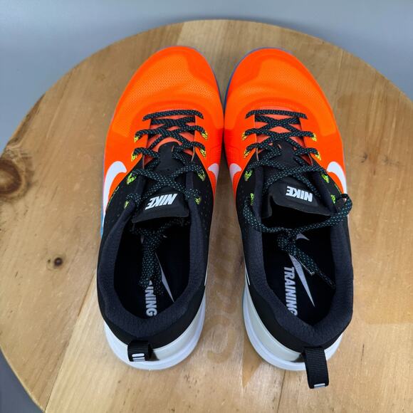 Nike Metcon 1 OG Men's Size 10 Shoes Total Orange Blue Lagoon FQ1854-800 - Picture 5 of 9